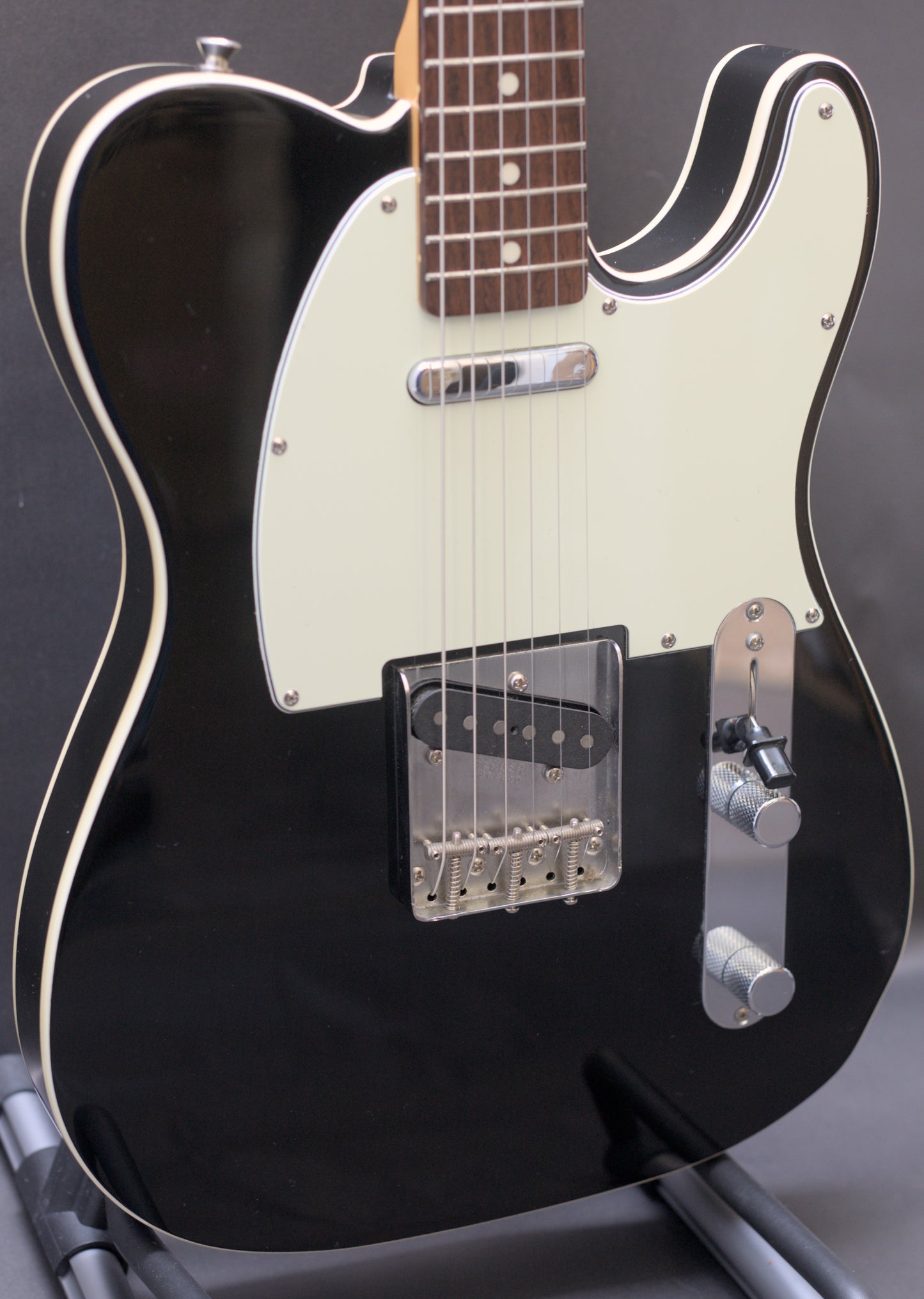 Fender TL-62B Telecaster Custom Fully Bound  MIJ 2013 - Piano Black w/ hard case