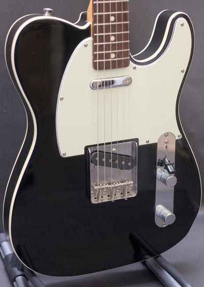 Fender TL-62B Telecaster Custom Fully Bound  MIJ 2013 - Piano Black w/ hard case