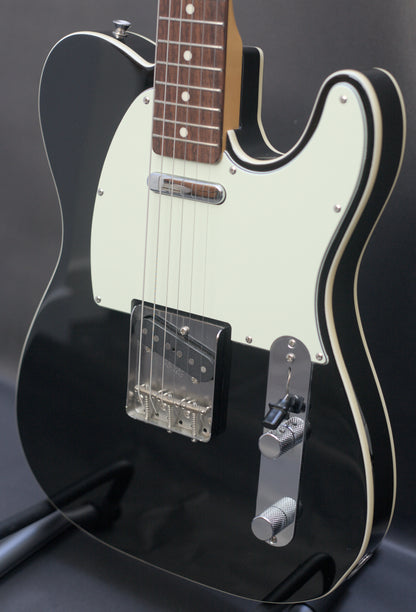 Fender TL-62B Telecaster Custom Fully Bound  MIJ 2013 - Piano Black w/ hard case