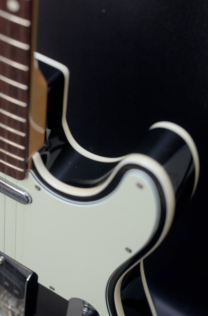 Fender TL-62B Telecaster Custom Fully Bound  MIJ 2013 - Piano Black w/ hard case