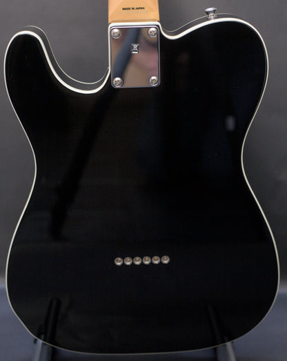 Fender TL-62B Telecaster Custom Fully Bound  MIJ 2013 - Piano Black w/ hard case