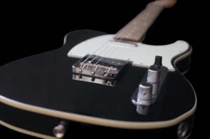 Fender TL-62B Telecaster Custom Fully Bound  MIJ 2013 - Piano Black w/ hard case