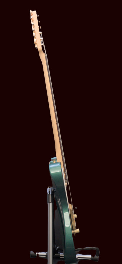 Fender MIJ FSR Collection Hybrid II Telecaster Japan 2024 - Sherwood Green Metallic Gold