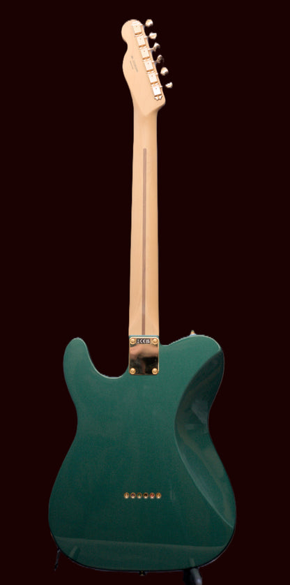 Fender MIJ FSR Collection Hybrid II Telecaster Japan 2024 - Sherwood Green Metallic Gold