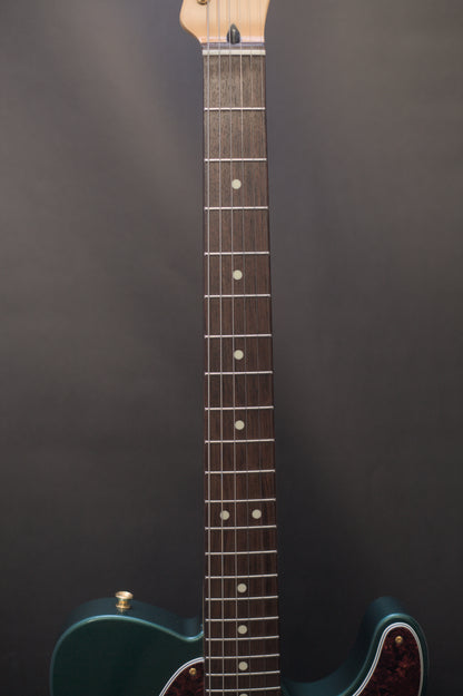 Fender MIJ FSR Collection Hybrid II Telecaster Japan 2024 - Sherwood Green Metallic Gold