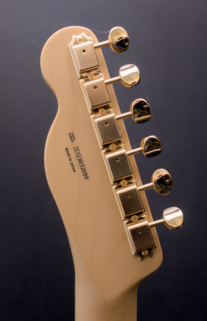 Fender MIJ FSR Collection Hybrid II Telecaster Japan 2024 - Sherwood Green Metallic Gold